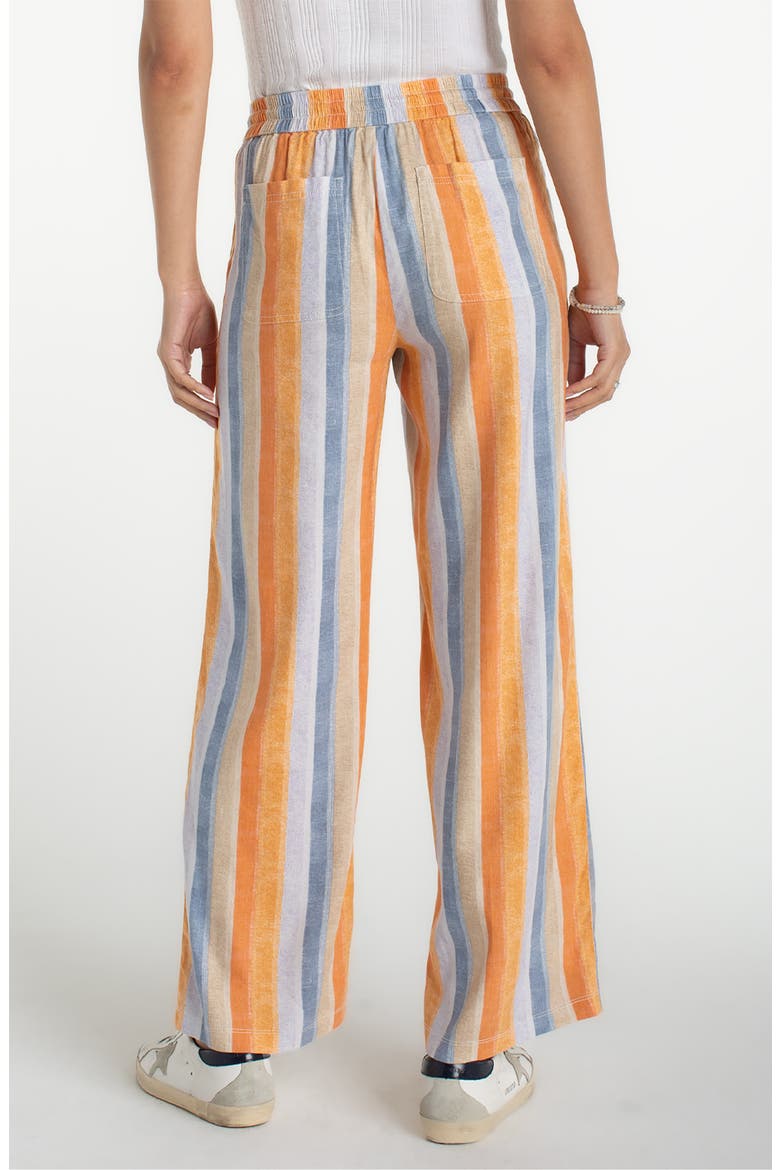Tassel Tie Wide Leg Pants, Alternate, color, MULTI STRIPE PRINT