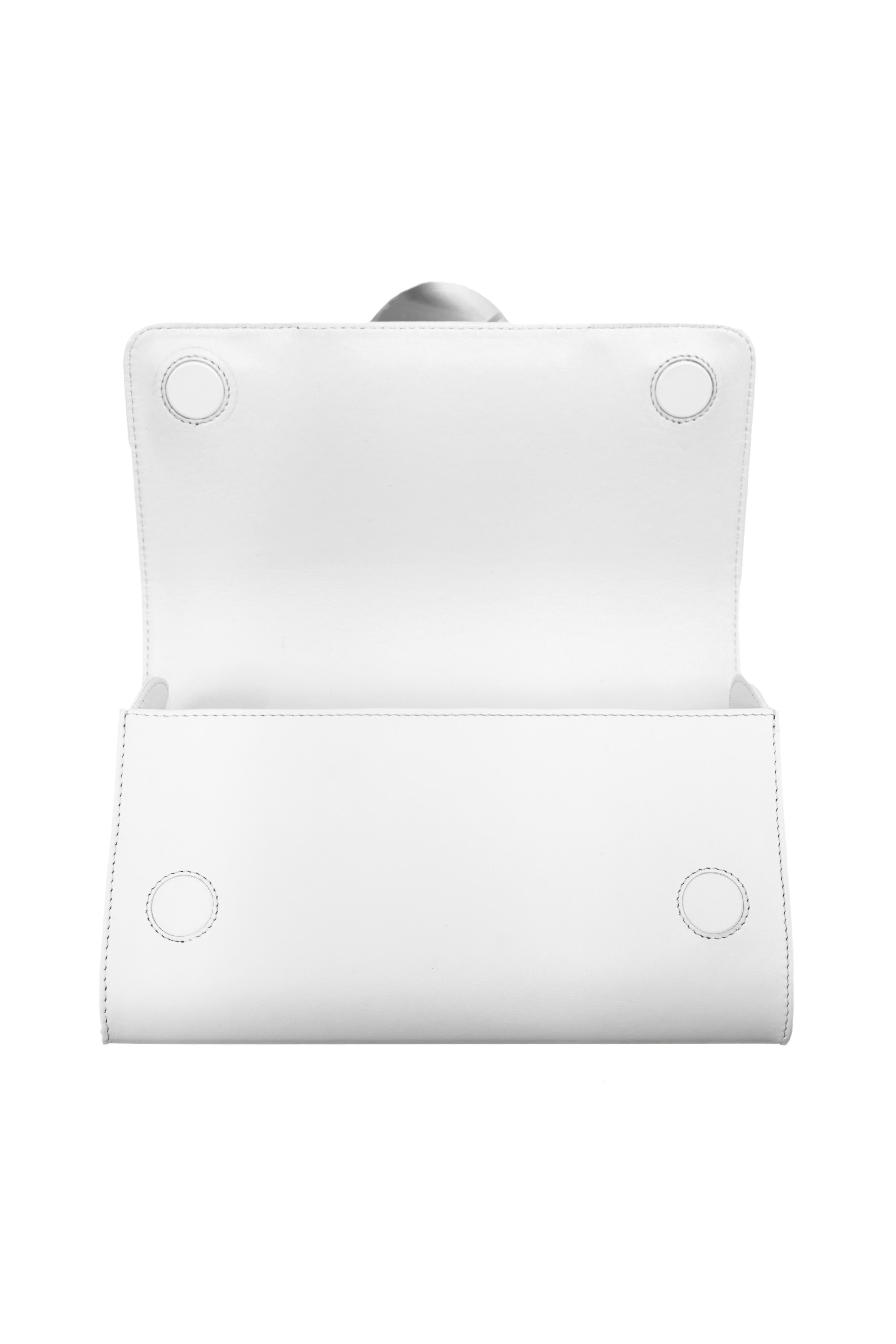 PERRIN PARIS Le Disque Clutch Classic, Alternate, color, White