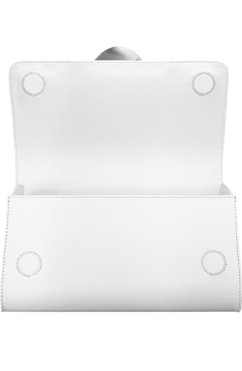 PERRIN PARIS Le Disque Clutch Classic, Alternate, color, White