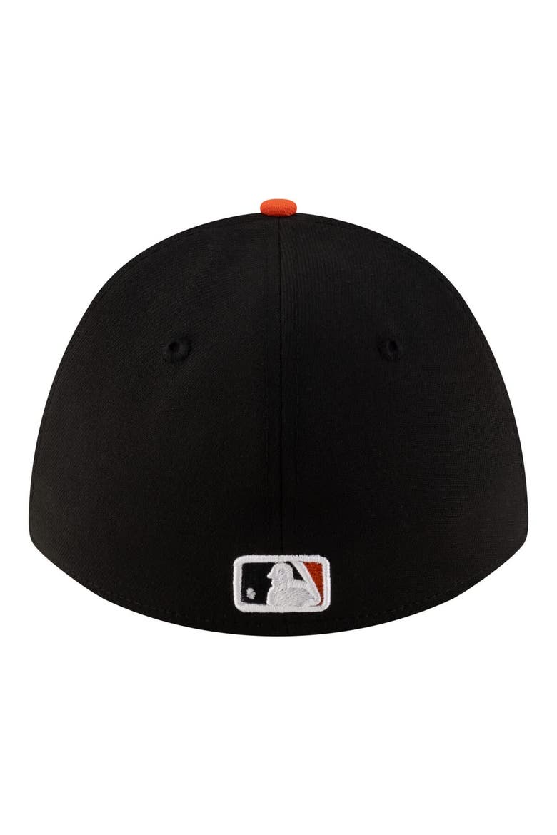Men's New Era  Black San Francisco Giants Alternate Player Replica 39THIRTY M-Crown Flex Hat, Alternate, color, Black