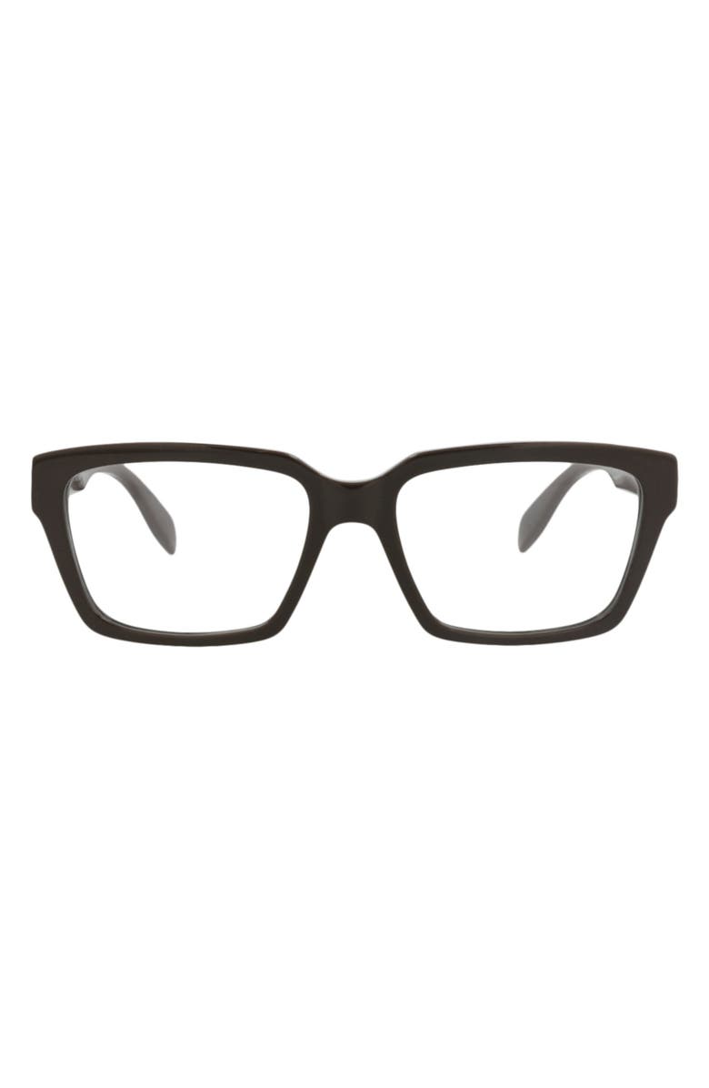 MCQ Optical Glasses, Main, color, Brown Brown Transparent