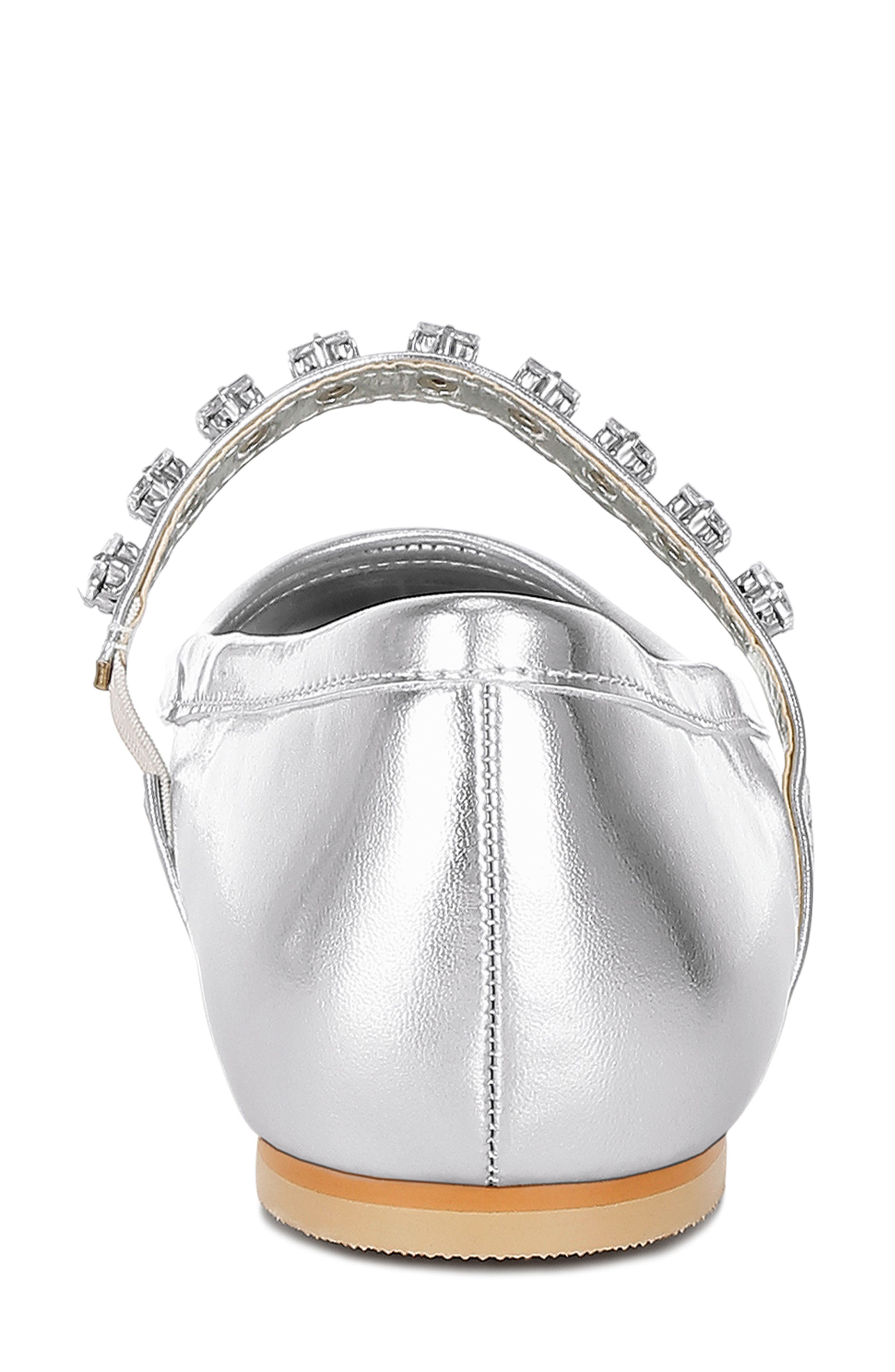 Rag & Co Gloxinia Water Repellent Pointed Toe Flat, Alternate, color, 