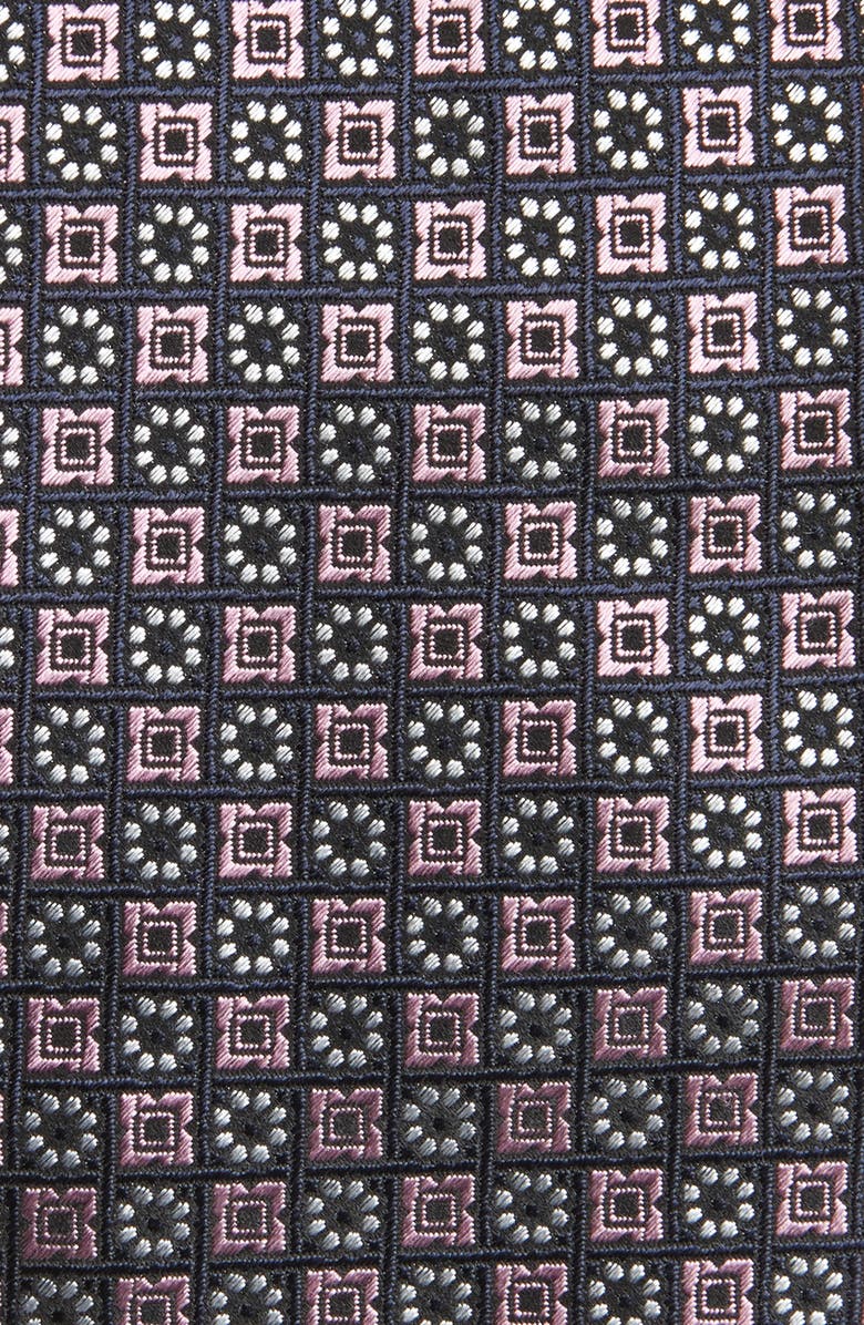 ZEGNA TIES Cinque Pieghe Silk Jacquard Tie, Alternate, color, Pink