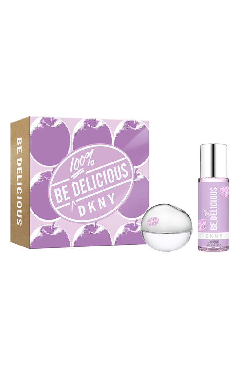 DKNY Be Delicious City Blossom Urban Violet Eau de Parfum Gift Set, Main, color,