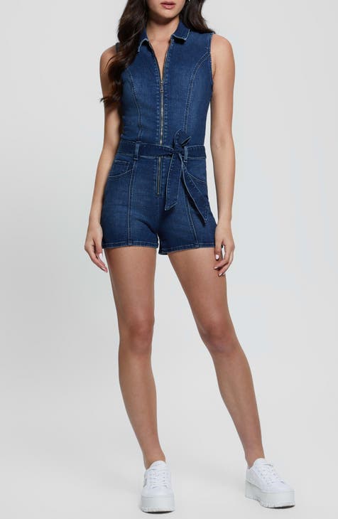 Guess women's denim jumpsuit online