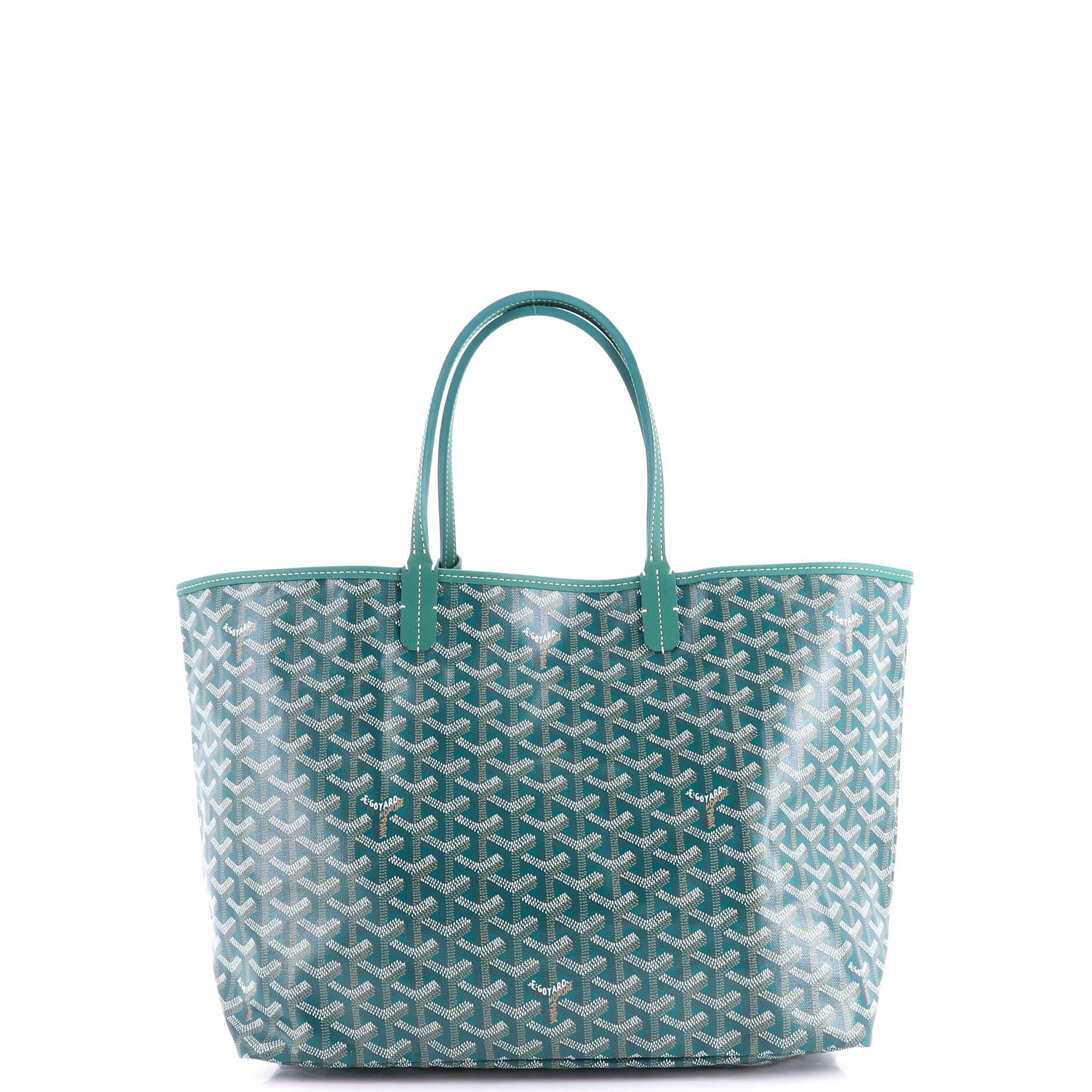 Saint Louis Tote Coated Canvas PM, Alternate, color, Green