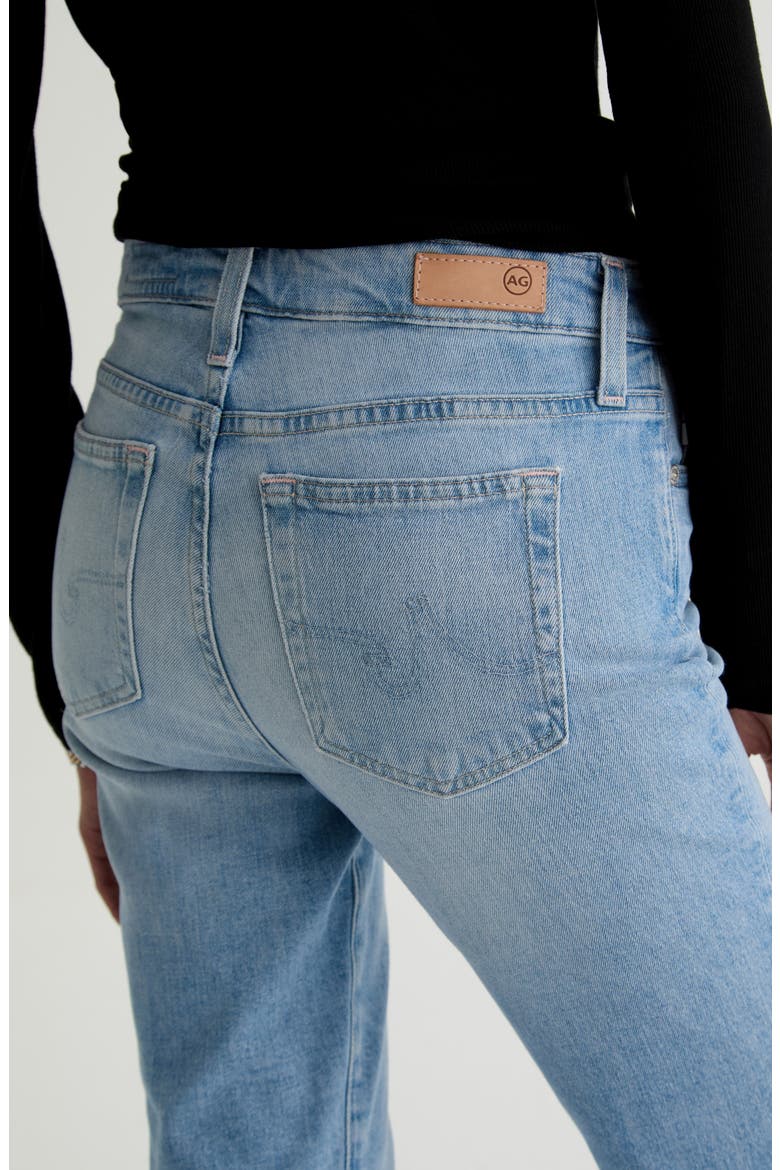 Mari Mid Rise Ankle Slim Straight Leg Jeans, Alternate, color, CRUISER
