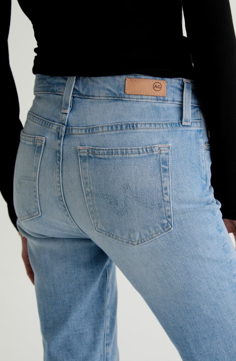 AG Mari Mid Rise Ankle Slim Straight Leg Jeans, Alternate, color, Cruiser