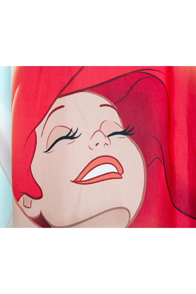Disney The Little Mermaid Ariel Ceiling Bed Canopy | Hanging Curtain Netting, Alternate, color, Blue