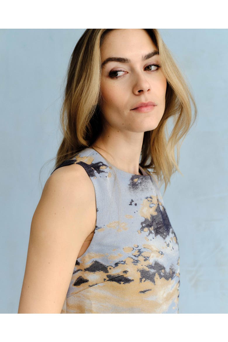 Annie Sankaty Lighthouse Shift Dress, Alternate, color, Sankaty Lighthouse