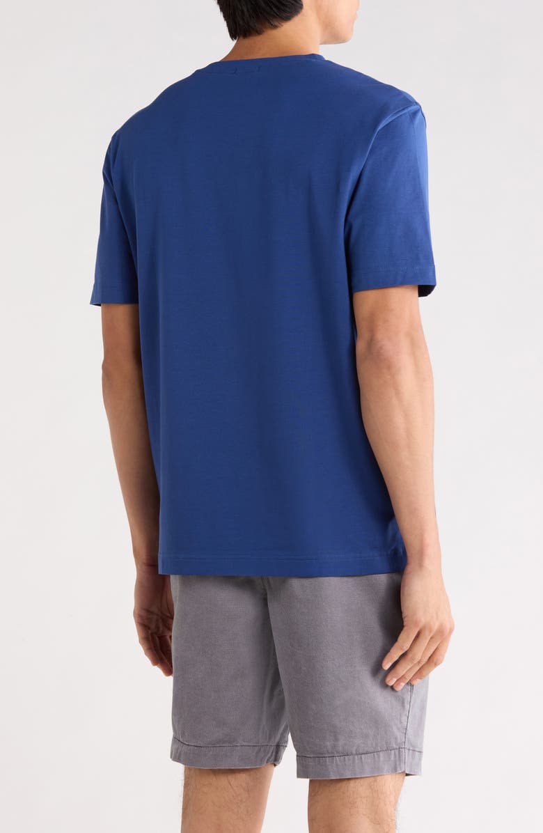 BOSS Tchup Stretch Cotton T-Shirt, Alternate, color, Open Blue