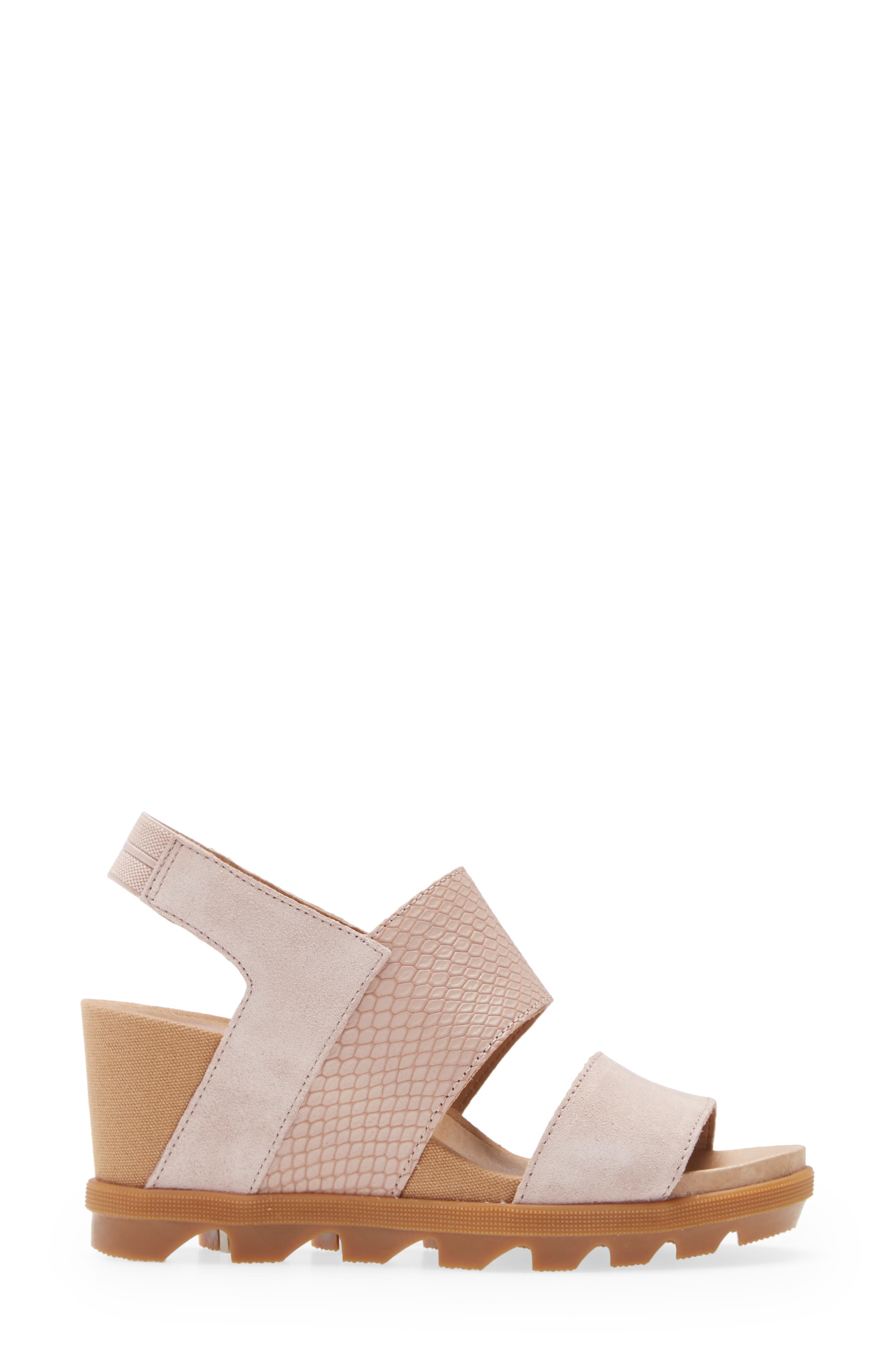Joanie II Slingback Wedge Sandal, Alternate, color, MAUVE VAPOR