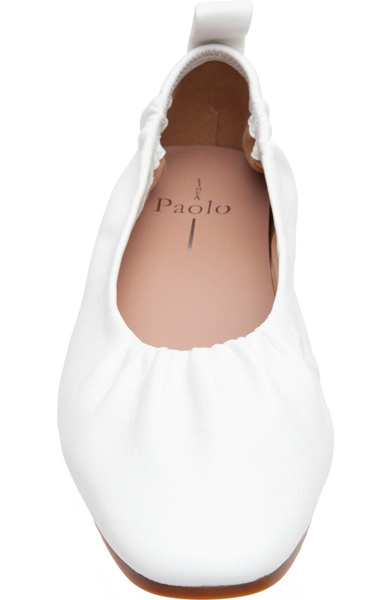 Linea Paolo Newry Ballet Flat, Alternate, color, Eggshell
