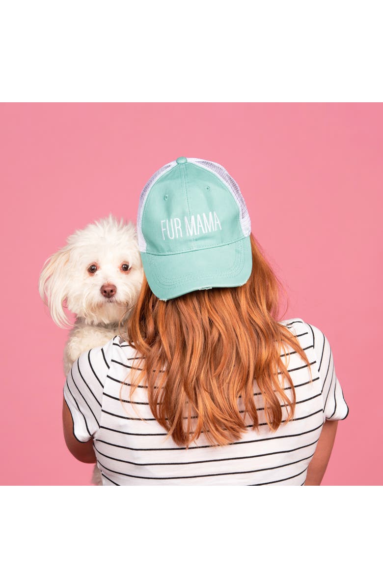 Totalee Gift Fur Mama Baseball Hat Cotton Blue, Alternate, color, Blue