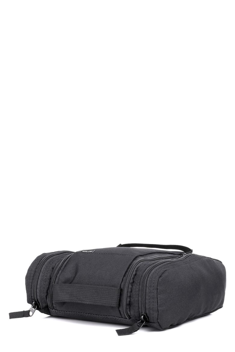 Double Zip Hanging Kit, Alternate, color, BLACK