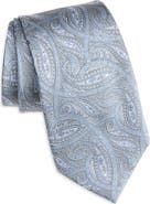 Duchamp Paisley Silk Tie