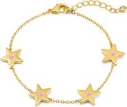Lily Nily Kids' Cubic Zirconia Star Bracelet