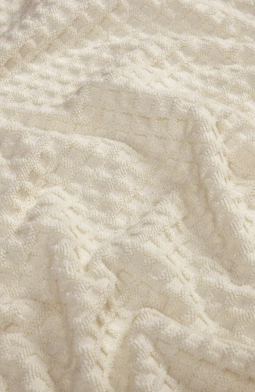 Woven & Weft Diamond Textured 6-piece Towel Set In Brown