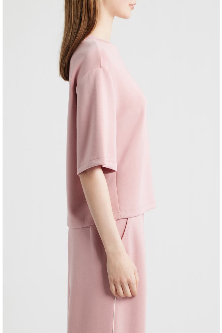 Drop Shoulder T-Shirt, Alternate, color, BLUSH