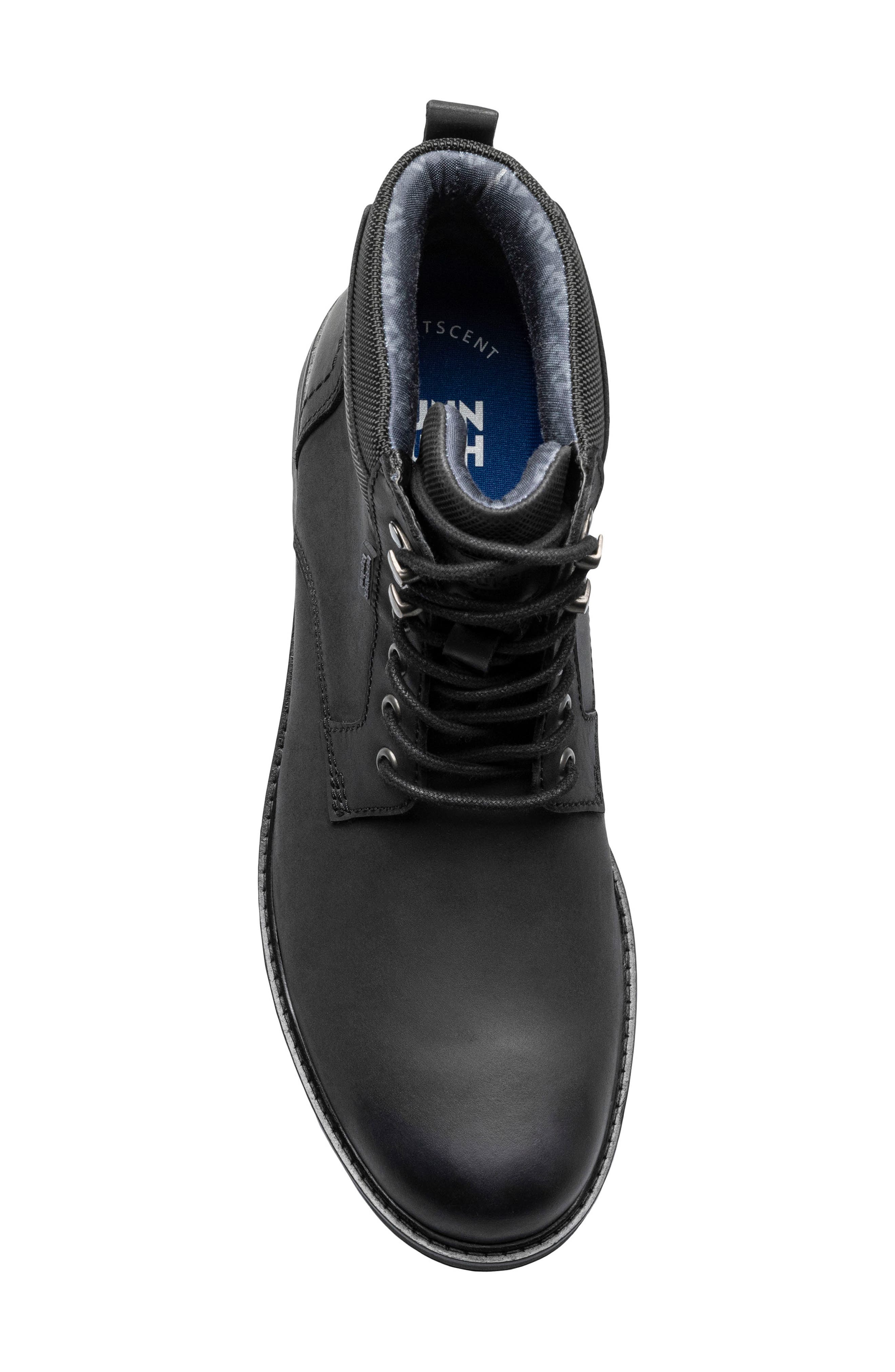 NUNN BUSH 1912 Plain Toe Boot - Wide Width Available, Alternate, color, Black