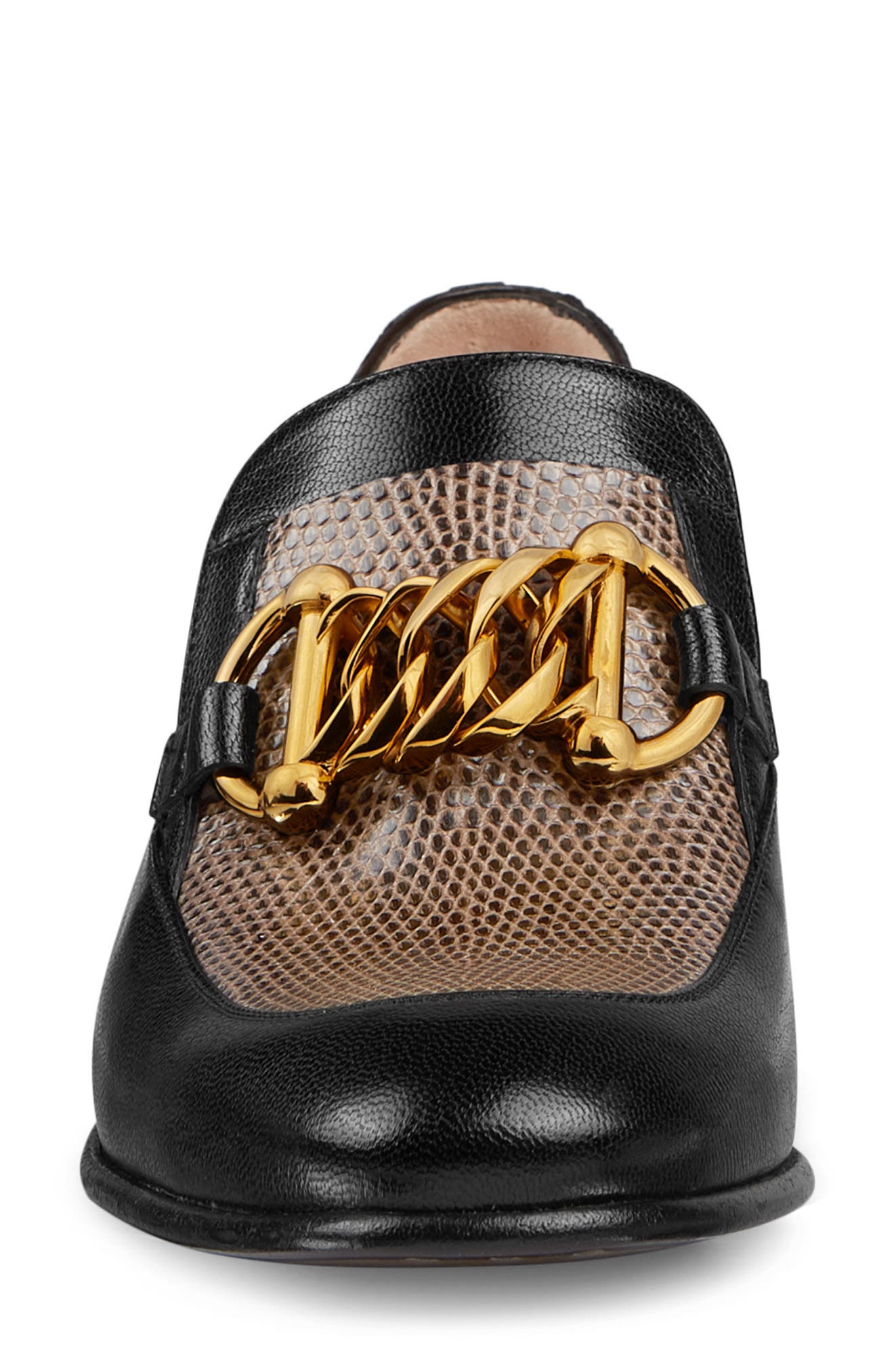 Gucci Loafer Pump, Alternate, color, 