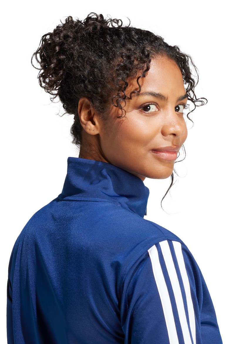 3-Stripes Tricot Track Jacket, Alternate, color, DARK BLUE/WHITE