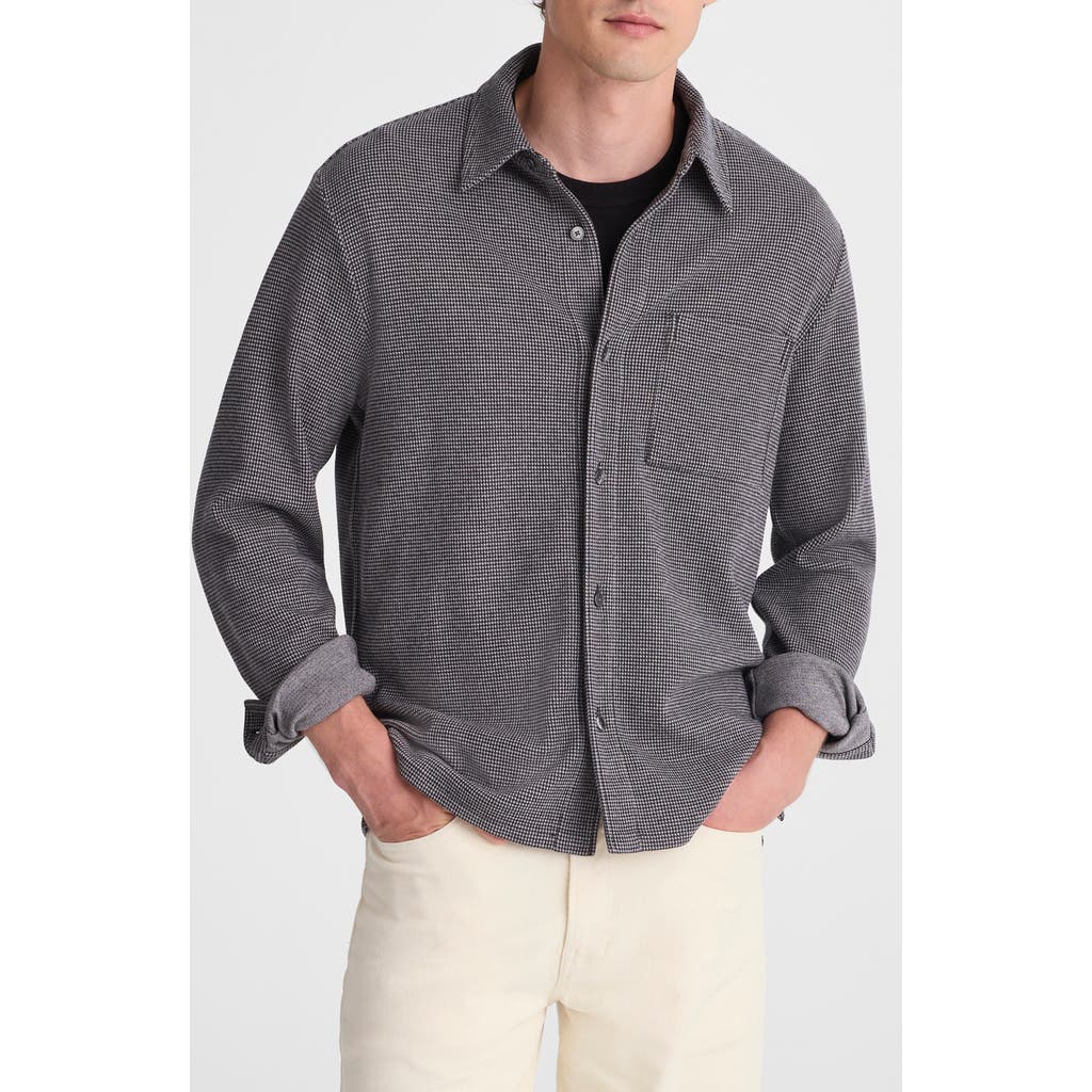 Madewell Devoe Button-up Shirt In Gray