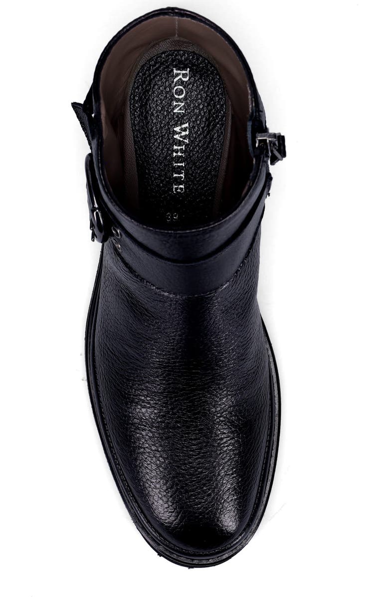 Ron White Elodie Buckle Lugged Sole Bootie, Alternate, color,
