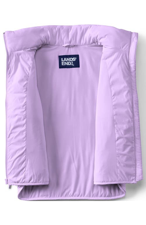 Lands' End Wanderfree Insulated Vest In Lilac Petal