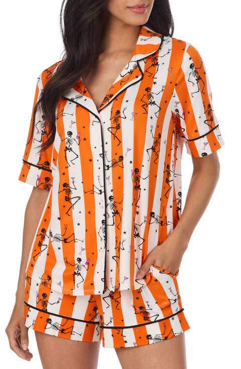 Print Boxer Pajamas