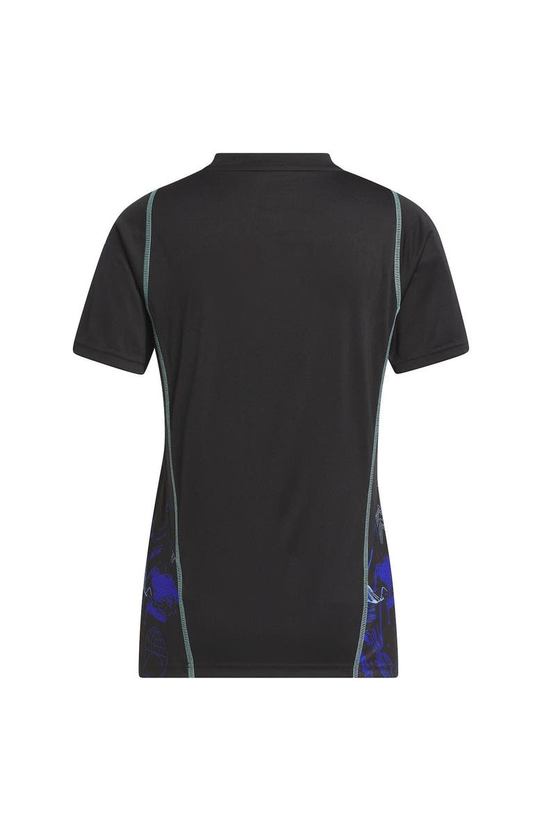 adidas Women's adidas Black Atlanta United FC 2023 One Planet Replica Jersey, Alternate, color,