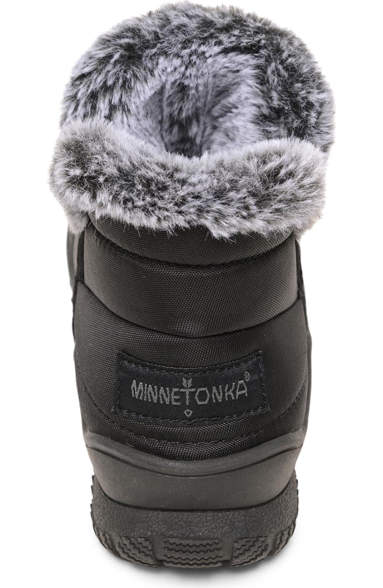 Minnetonka Northtown Faux Fur Lined Bootie, Alternate, color,