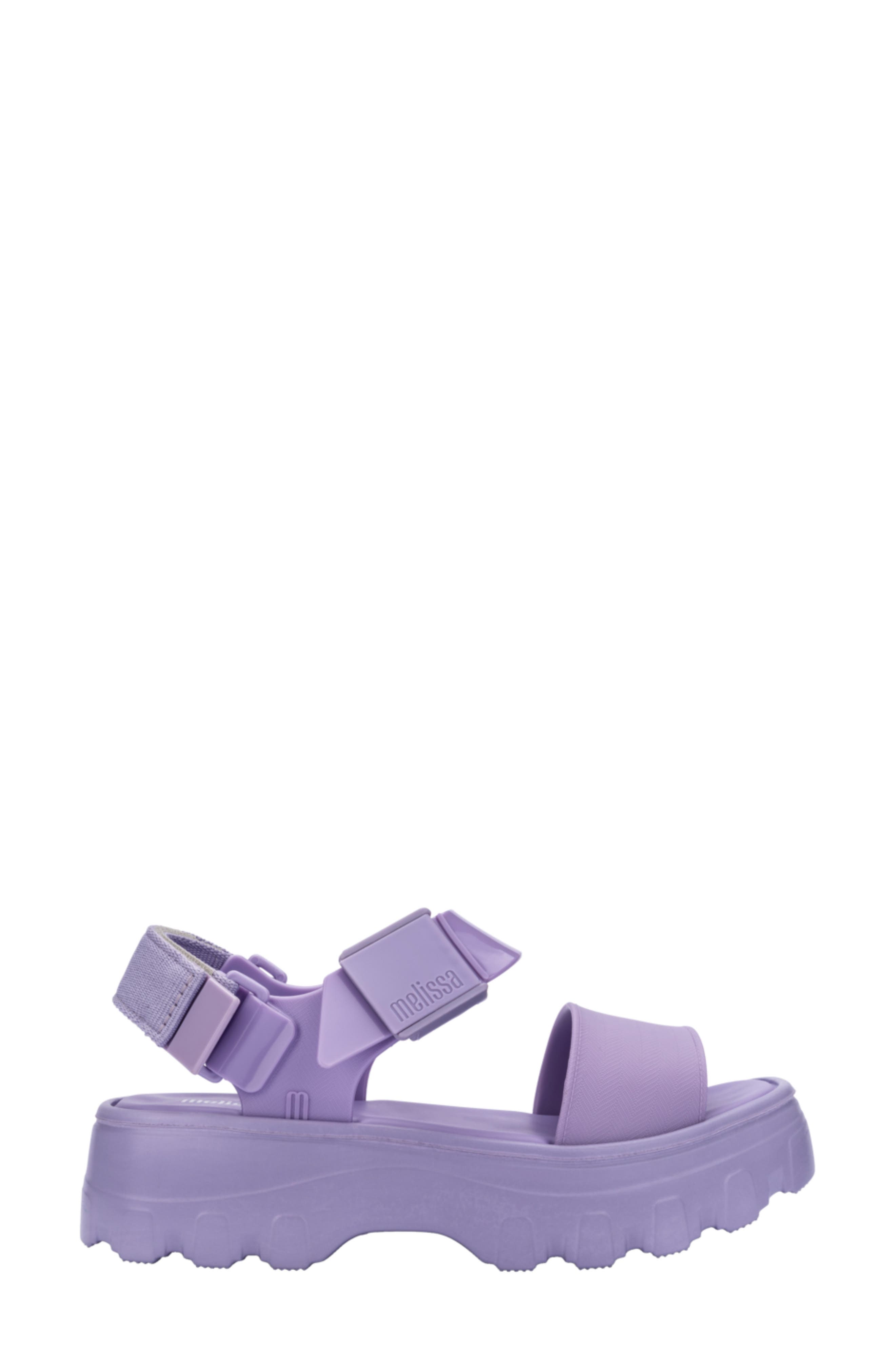 Melissa Kick Off Platform Sandal, Alternate, color, Lilac