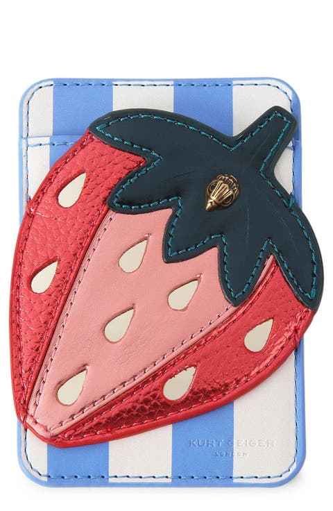 Strawberry Magnetic Card Case