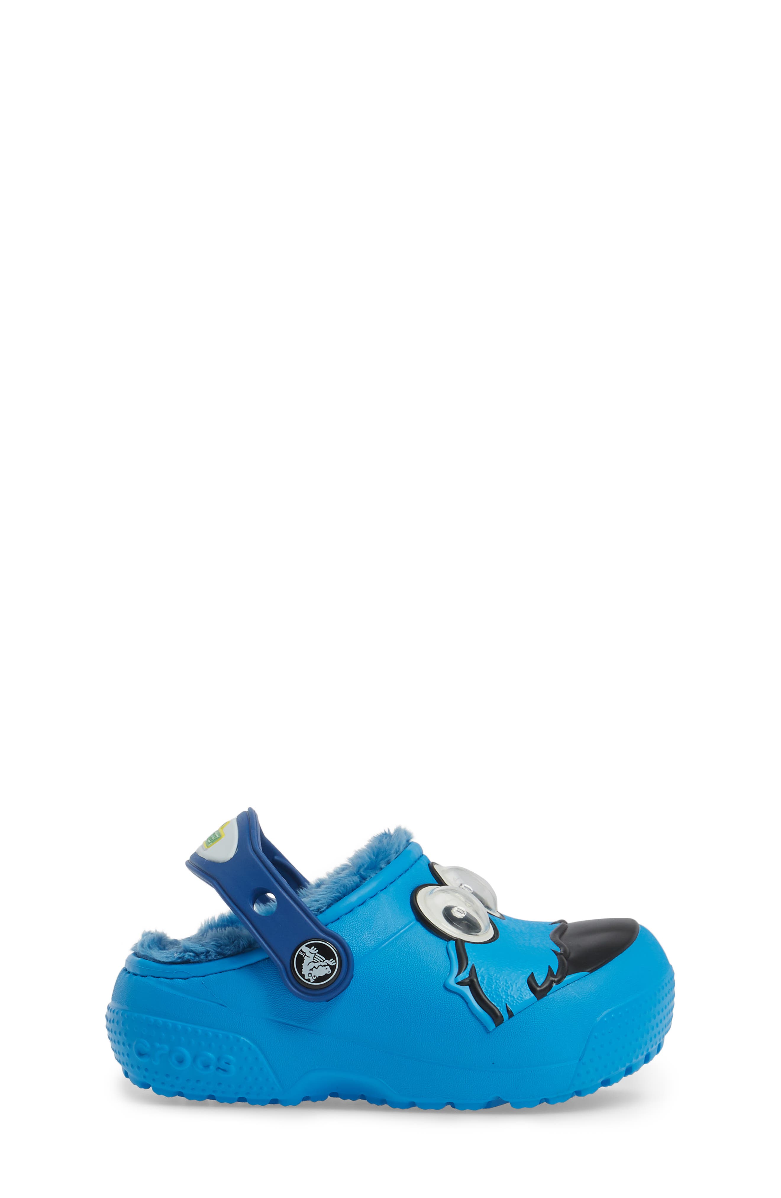 CROCS <sup>™</sup> Fun Lab Faux Fur Cookie Monster Clog, Alternate, color, 