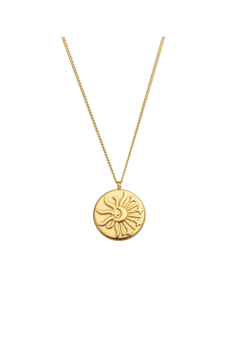 Meg Necklace, Main, color, Gold