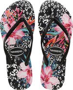 Havaianas Slim Animal Floral Sandal
