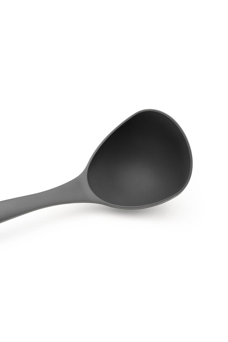 12-Inch Fiberglass Serving Ladle, 4.25 Ounce, Alternate, color, Black