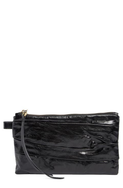 Waver Leather Zip Pouch