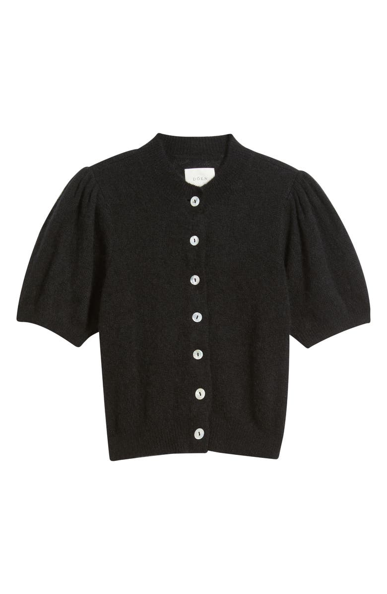 DÔEN Anisa Cardigan, Alternate, color, Black