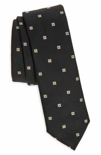 BOSS Geometric Jacquard Tie
