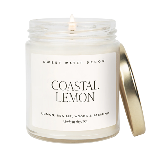 Sweet Water Decor 9oz Tinted Glass Jar Candle