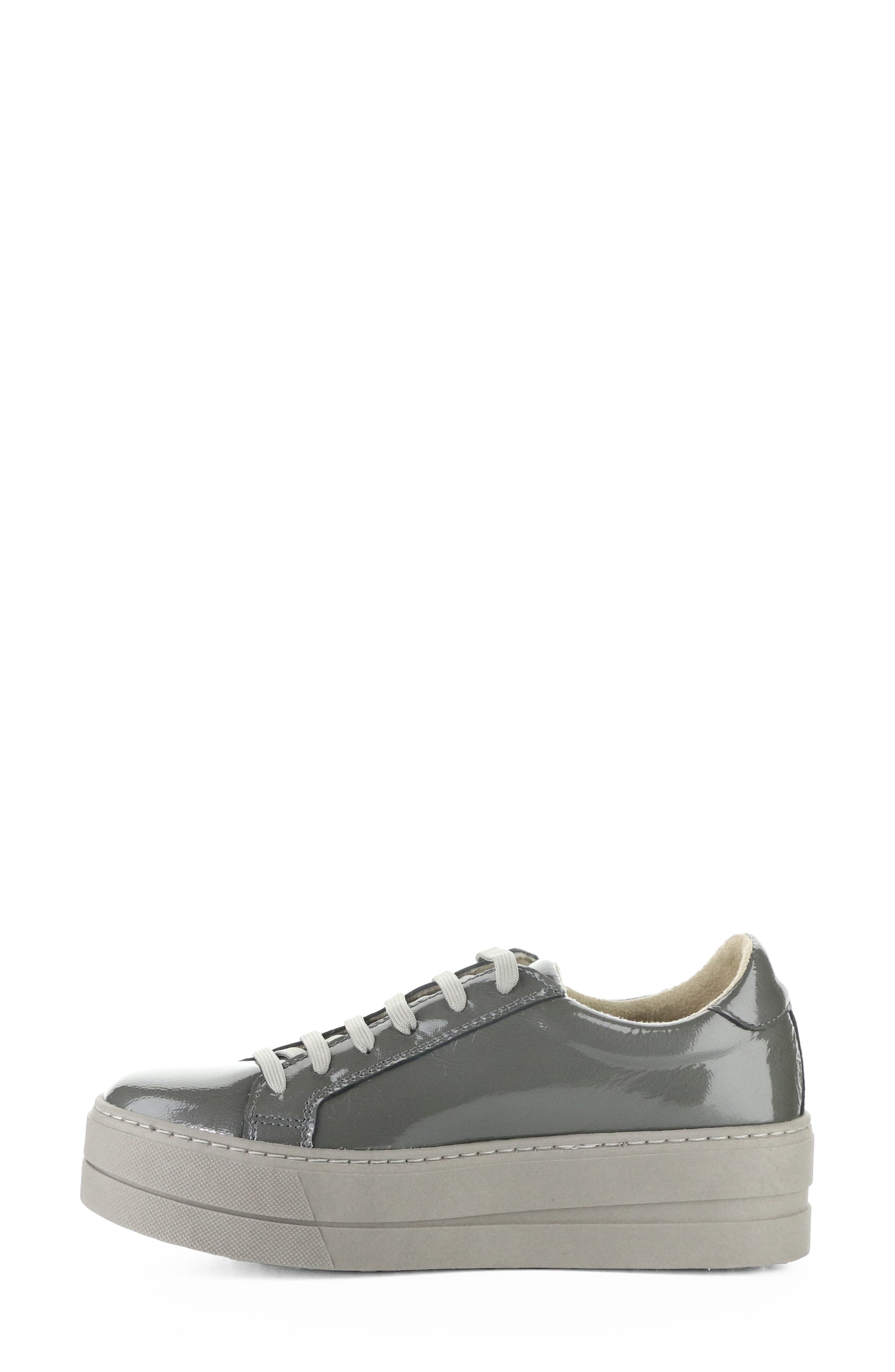 Bos. & Co. Mera Lace-Up Platform Sneaker, Alternate, color, Smoke