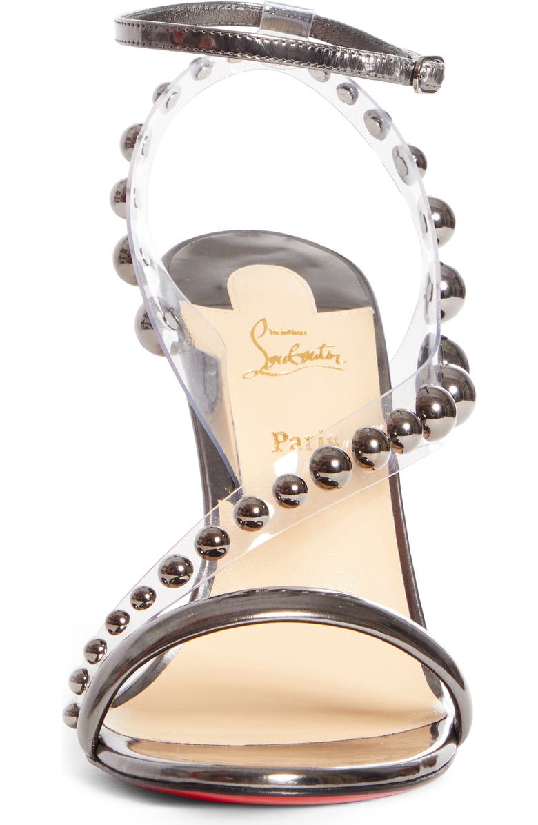 Christian Louboutin Corinetta Stud Strap Sandal, Alternate, color,
