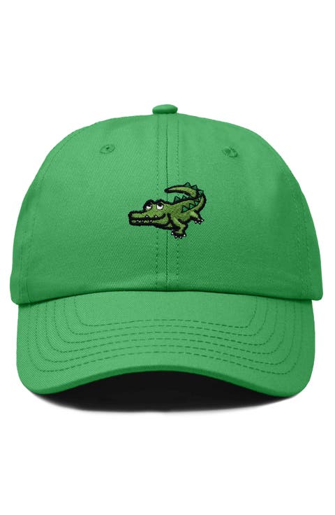 Alligator Embroidered Wildlife Cap