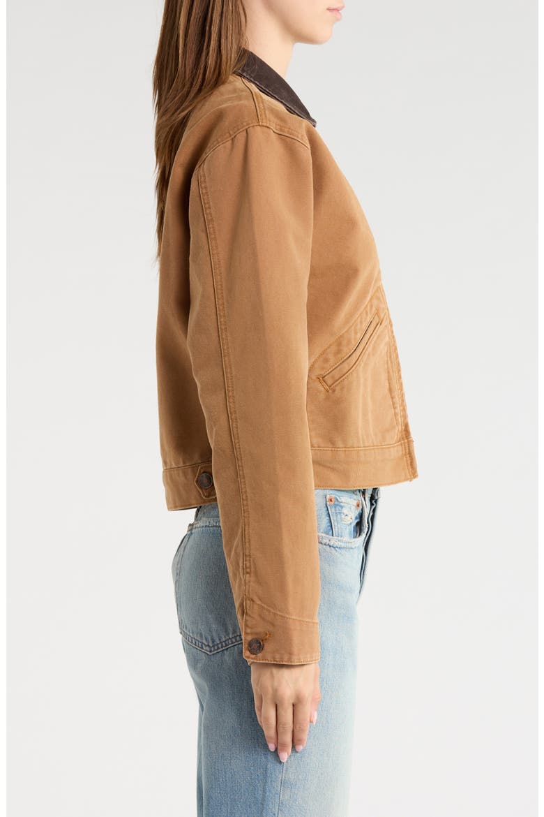 Attendant Jacket, Alternate, color, TABACCO