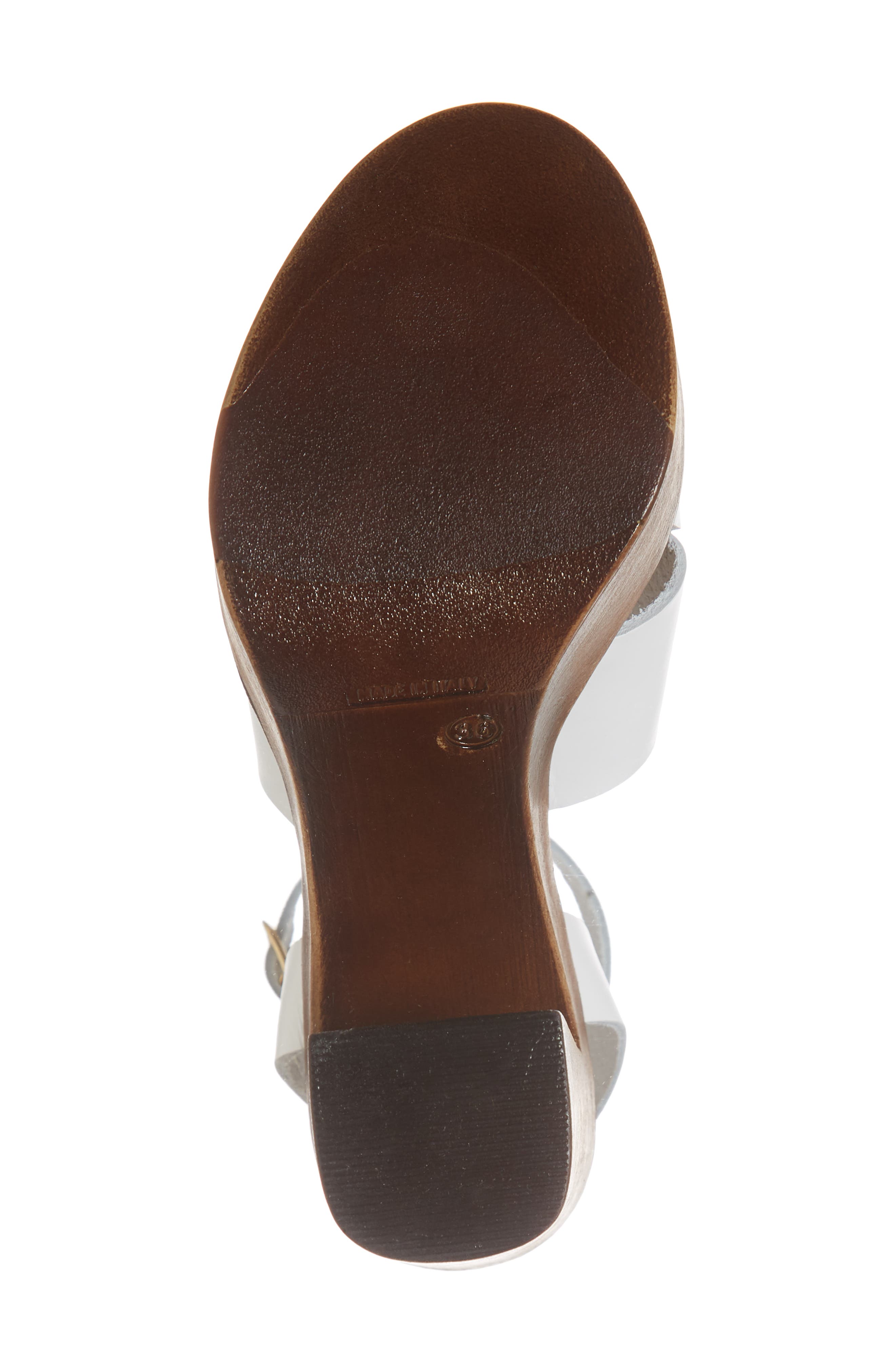 Liliana Platform Sandal, Alternate, color, WHITE LEATHER