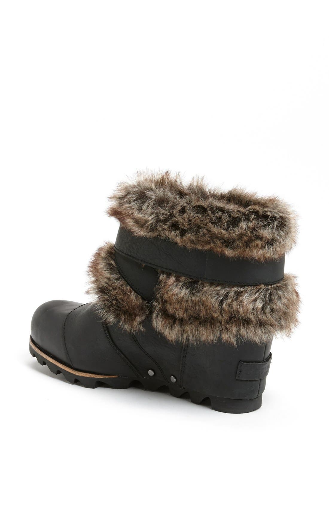 SOREL 'Joan of Arctic' Waterproof Wedge Bootie, Alternate, color, 