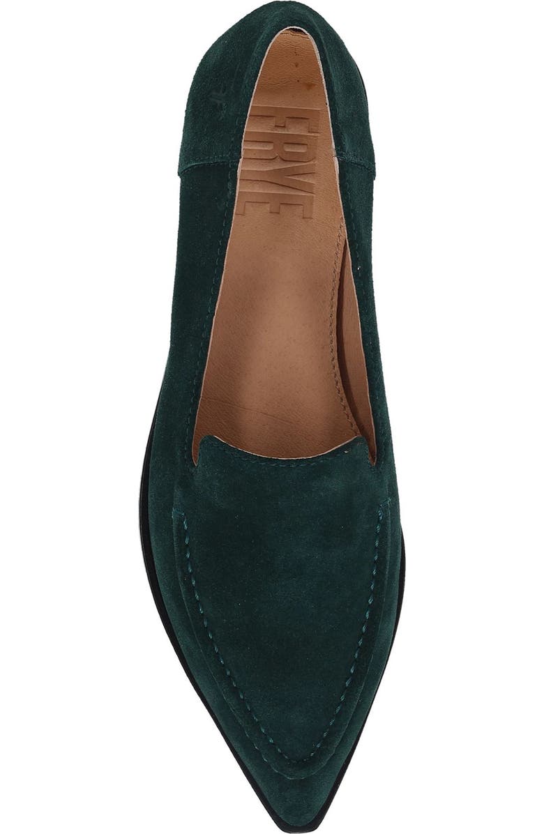 Frye Kenzie Loafer, Alternate, color, Forest