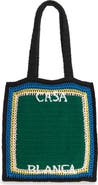 Casablanca Crochet Tennis Bag Tote
